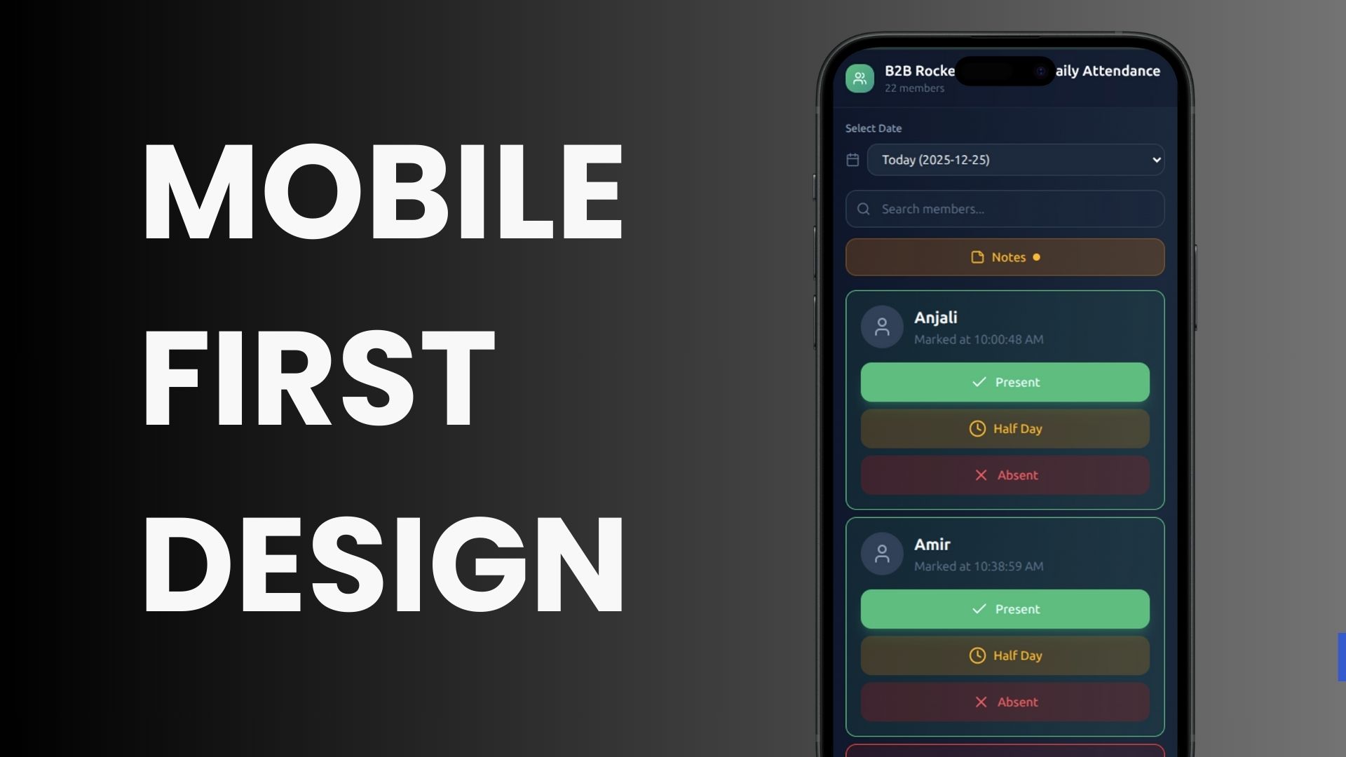 Simple Attendance Screenshot 3